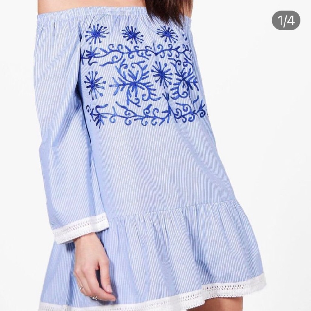 Embroidered dress